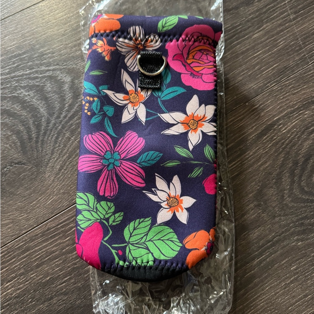 Floral Neoprene AUPET Water Bottle/Energy drink Beverage holder